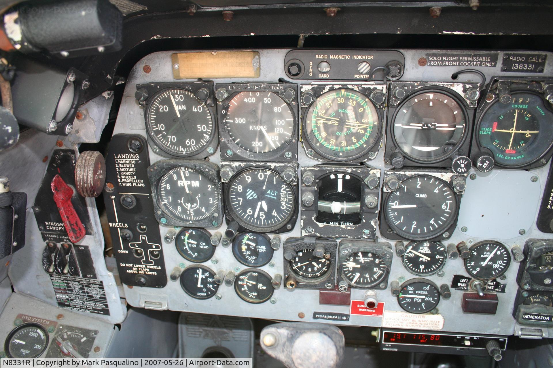 N8331R, North American T-28B Trojan C/N 200-402 (138331), North American T-28B