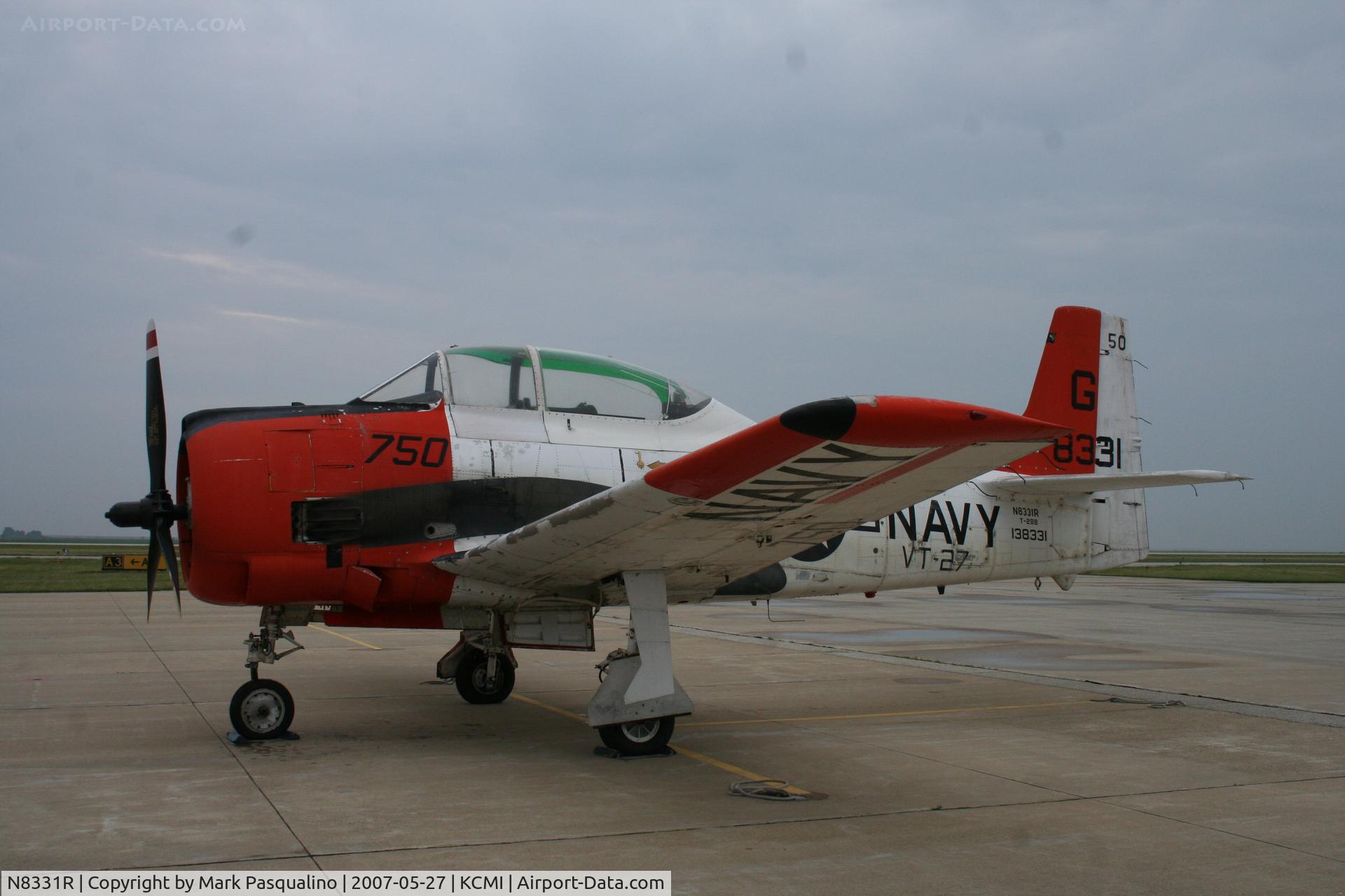 N8331R, North American T-28B Trojan C/N 200-402 (138331), North American T-28B