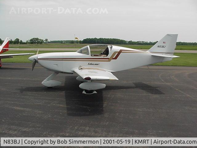 N83BJ, 1984 Stoddard-Hamilton Glasair SHA C/N 488, Glasair meet (Marysville, OH)