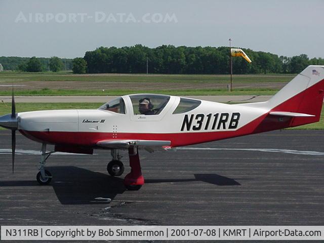 N311RB, 2000 Stoddard-Hamilton Glasair III C/N 3238, Glasair meet (Marysville, OH)