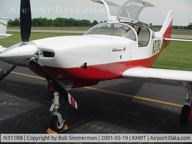 N311RB, 2000 Stoddard-Hamilton Glasair III C/N 3238, Glasair meet (Marysville, OH)