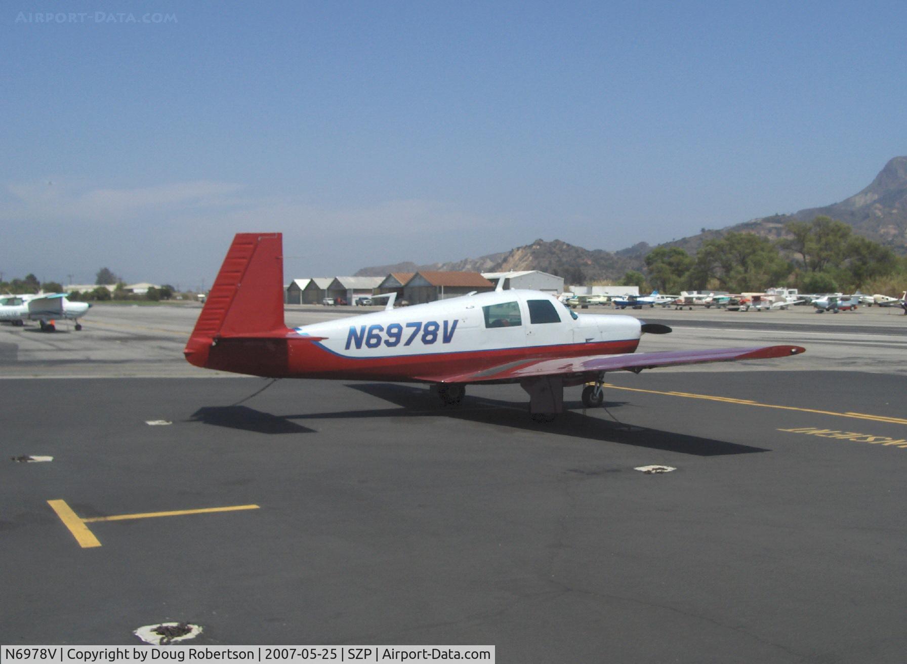 N6978V, 1976 Mooney M20C Ranger C/N 20-1193, 1976 Mooney M20C RANGER, Lycoming O&VO-360 180 Hp
