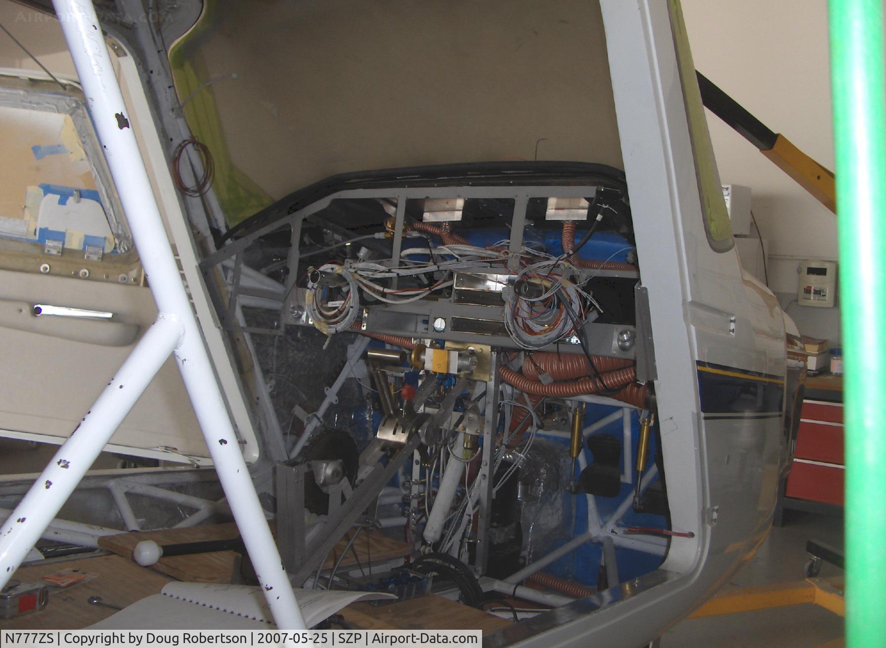 N777ZS, 2007 Hollmann Super Stallion C/N 030, 2007 Dierenfield Hollmann SUPER STALLION Turboprop engine, panel wiring (this is a large, powerful, complex airplane)