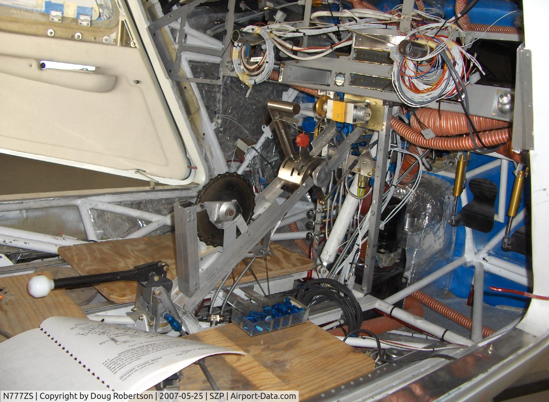 N777ZS, 2007 Hollmann Super Stallion C/N 030, 2007 Dierenfield Hollmann SUPER STALLION Turboprop engine, engine, gear & trim controls
