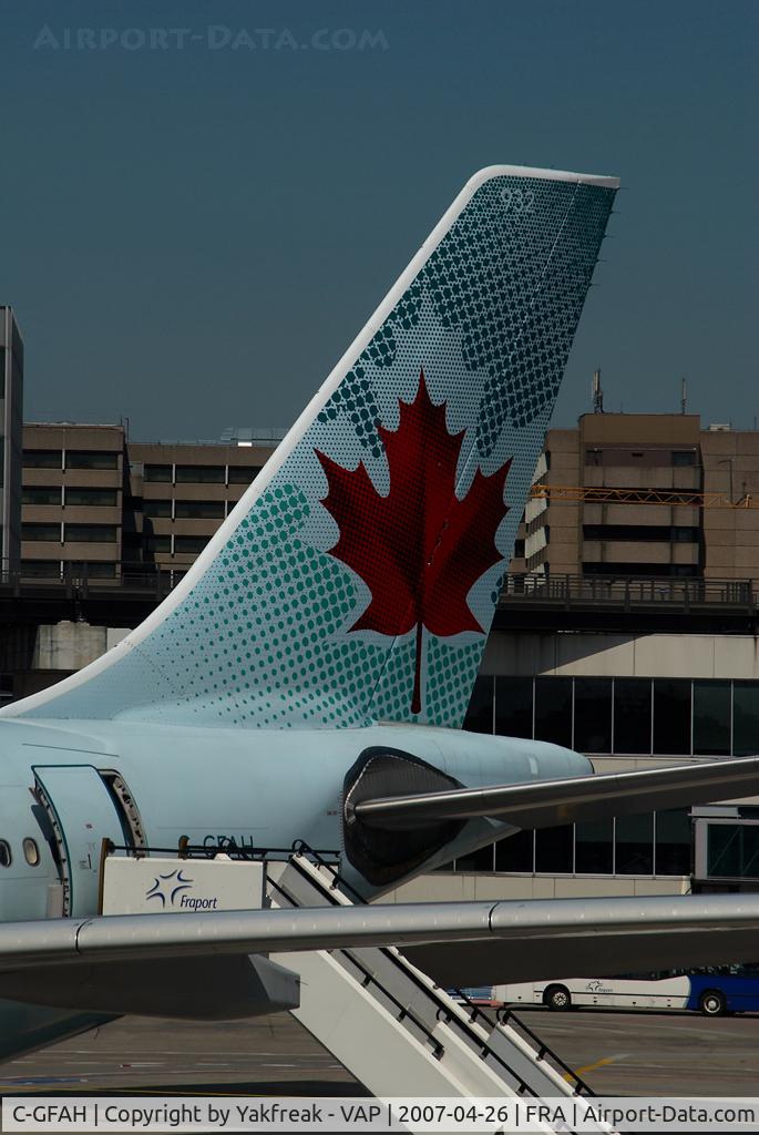 C-GFAH, 1999 Airbus A330-343 C/N 0279, Air Canada Airbus 330-300
