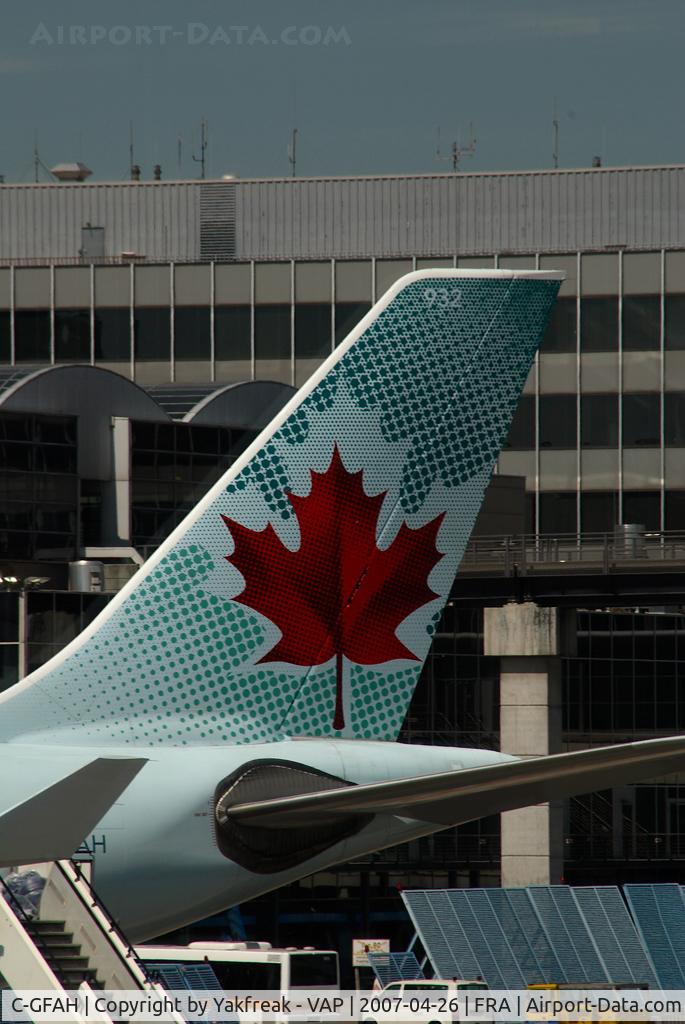 C-GFAH, 1999 Airbus A330-343 C/N 0279, Air Canada Airbus 330-300