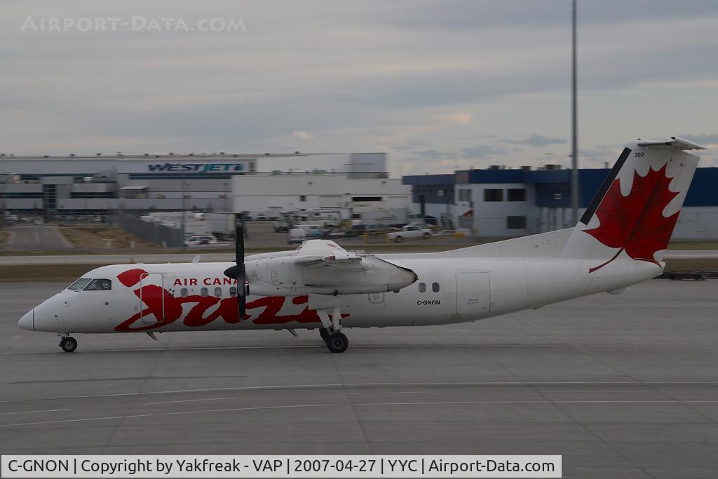 C-GNON, 1989 De Havilland Canada DHC-8-301 Dash 8 C/N 137, Jazz Dash8-300