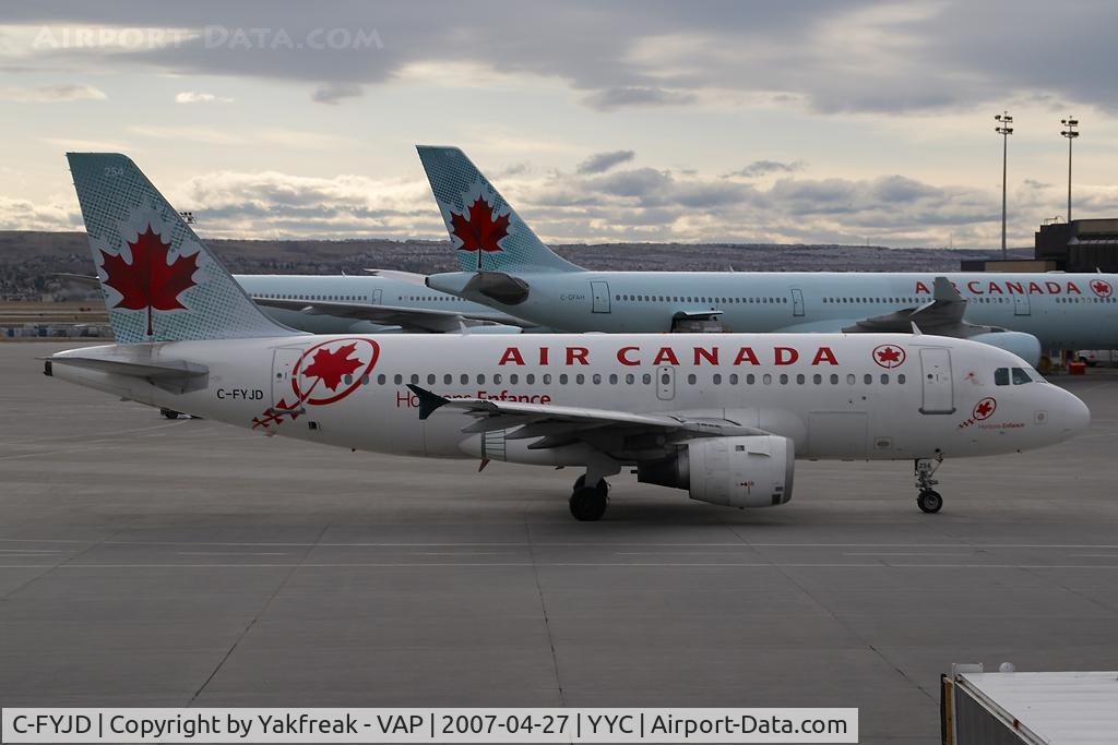 C-FYJD, 1997 Airbus A319-114 C/N 649, Air Canada Airbus 319