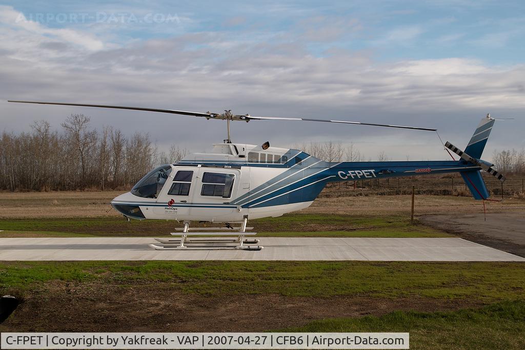 C-FPET, 1991 Bell 206B JetRanger II C/N 4173, Bell 206