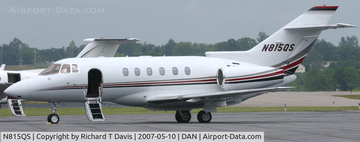 N815QS, 2005 Raytheon Hawker 800XP C/N 258705, 2005 Raytheon 800 XP in Danville Va
