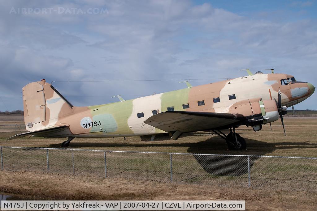 N47SJ, 1943 Douglas DC3C-R (C-47B-5-DK) C/N 14423, ex Israeli Air Force Douglas DC3