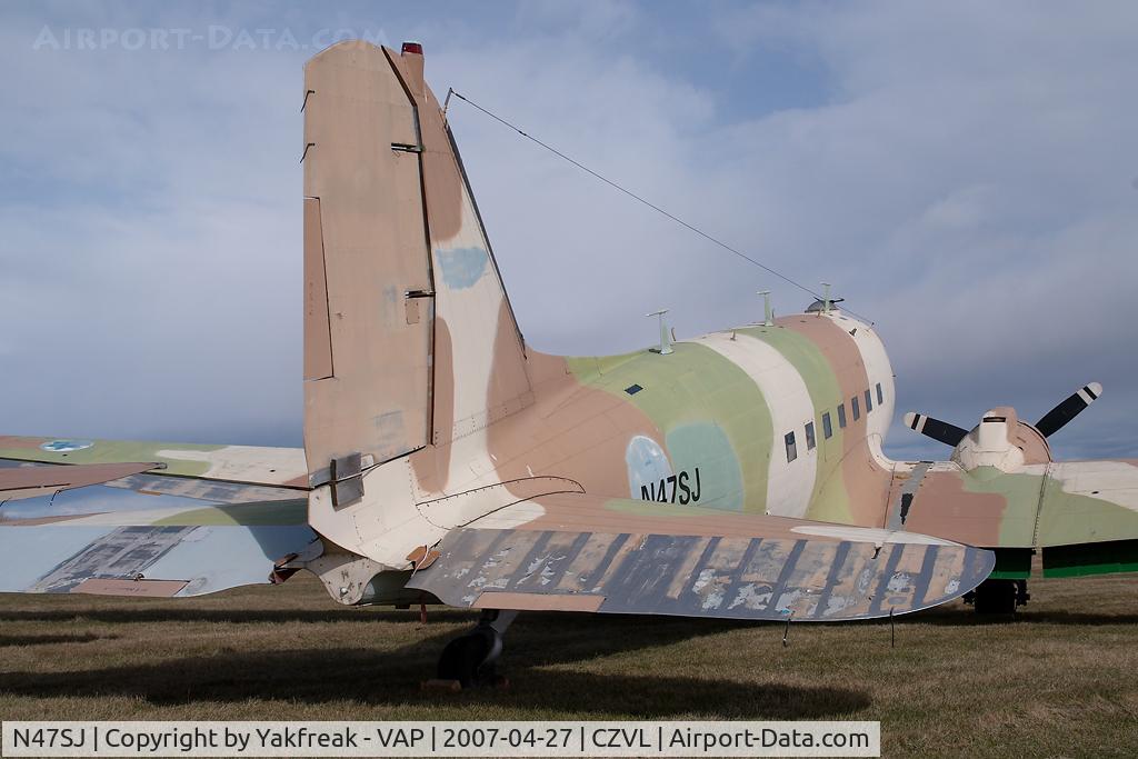 N47SJ, 1943 Douglas DC3C-R (C-47B-5-DK) C/N 14423, ex Israeli Air Force Douglas DC3