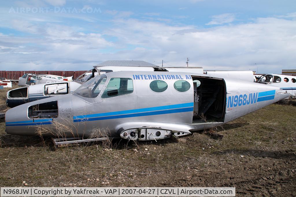 N968JW, 1968 Cessna 401 C/N 401-0296, Cessna 401