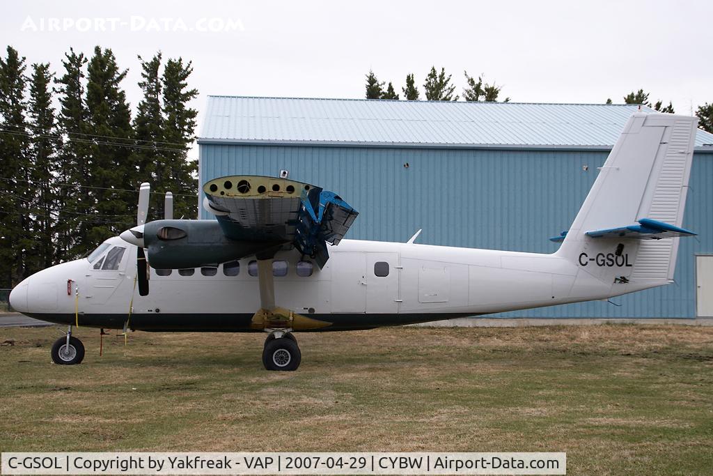 C-GSOL, 1966 De Havilland Canada DHC-6-100 Twin Otter C/N 71, Dash 6 Twin Otter