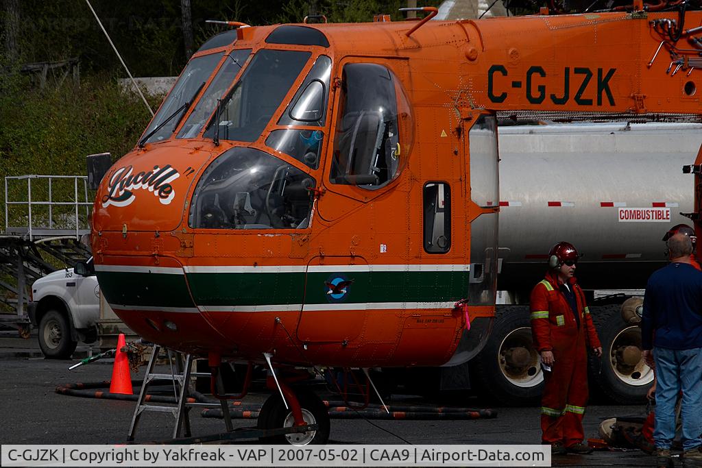 C-GJZK, 1962 Sikorsky S-64E C/N 64.003, Erickson Air Crane Sikorsky S64