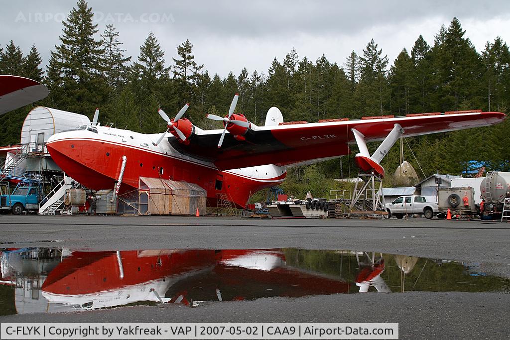 C-FLYK, 1945 Martin JRM-3 Mars C/N 76820, Martin Mars