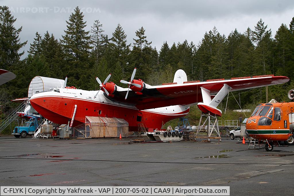 C-FLYK, 1945 Martin JRM-3 Mars C/N 76820, Martin Mars