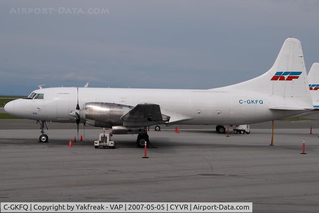 C-GKFQ, 1953 Convair 580 C/N 86, Kelowna Flightcraft Convair 580