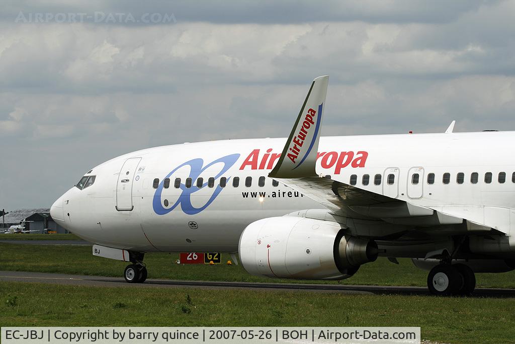 EC-JBJ, 2004 Boeing 737-8BK C/N 33972, air europa