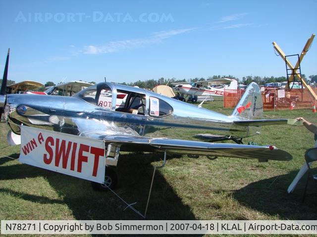 N78271, 1946 Globe GC-1B Swift C/N 2271, Sun N Fun
