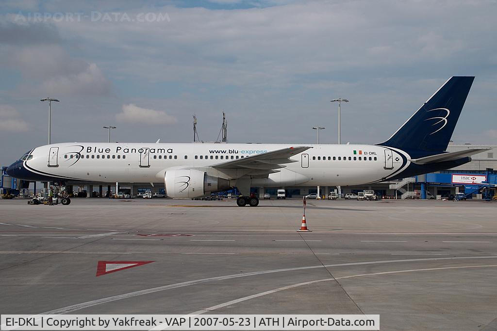 EI-DKL, 1997 Boeing 757-231 C/N 28482, Blue Panorama Boeing 757-200 with Blue Express sticker