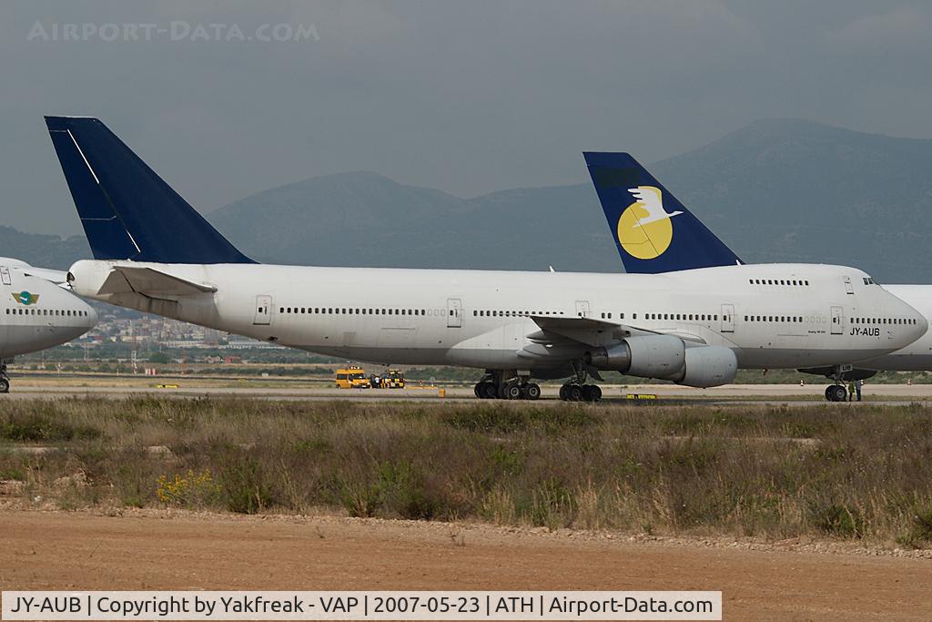 JY-AUB, 1986 Boeing 747-230B C/N 23622/665, Air Universal Boeing 747-200
