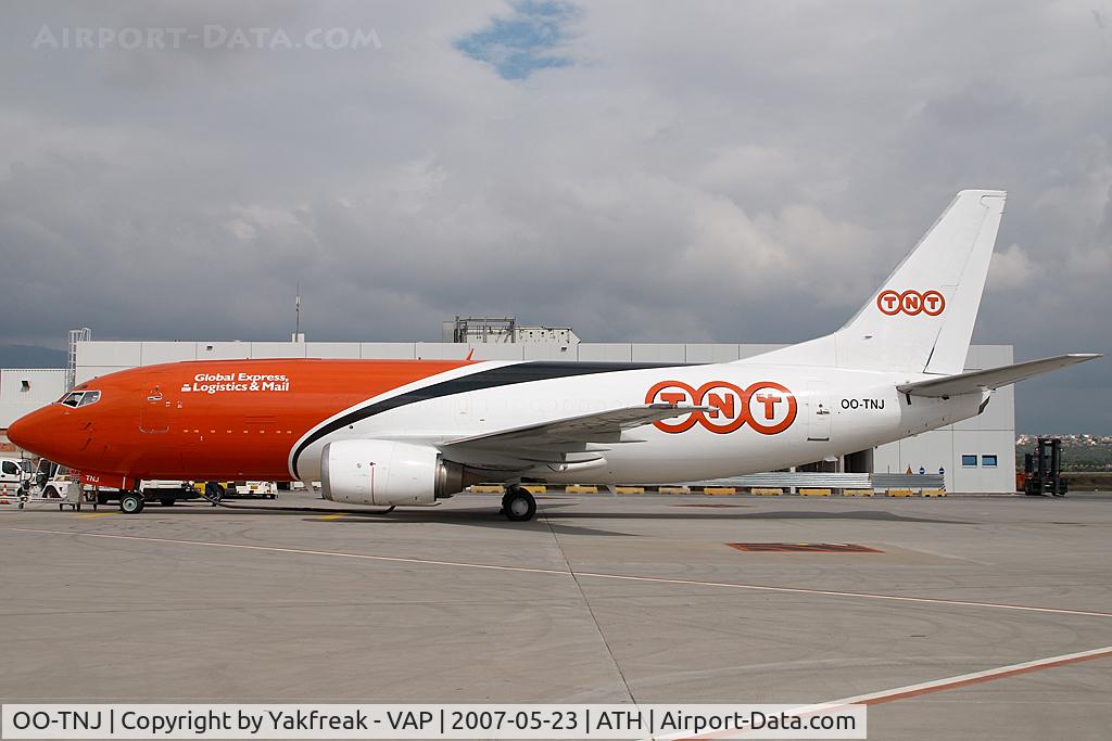 OO-TNJ, 1985 Boeing 737-301F C/N 23260, TNT Boeing 737-300