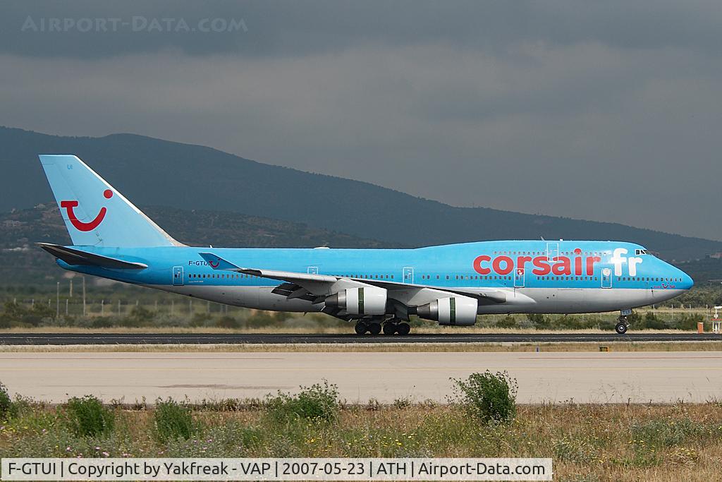 F-GTUI, 1992 Boeing 747-422 C/N 26875, Corsair Boeing 747-400