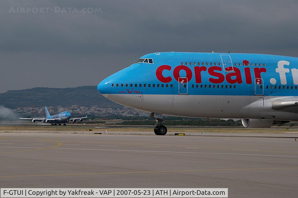 F-GTUI, 1992 Boeing 747-422 C/N 26875, Corsair Boeing 747-400