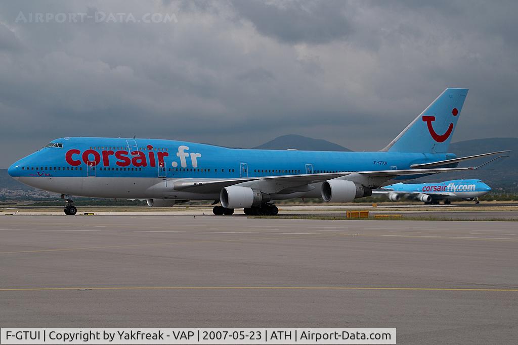 F-GTUI, 1992 Boeing 747-422 C/N 26875, Corsair Boeing 747-400
