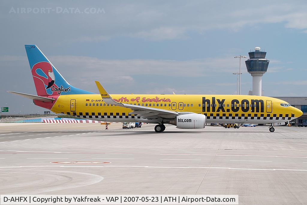 D-AHFX, 2001 Boeing 737-8K5 C/N 30416, Hapag Lloyd Express Boeing 737-800
