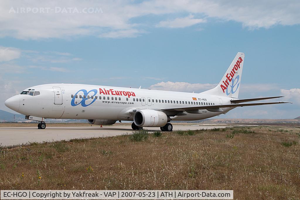 EC-HGO, 1999 Boeing 737-85P C/N 28384, Air Europa Boeing 737-800