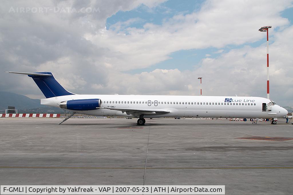 F-GMLI, 1991 McDonnell Douglas MD-83 (DC-9-83) C/N 53014, Blueline MD80