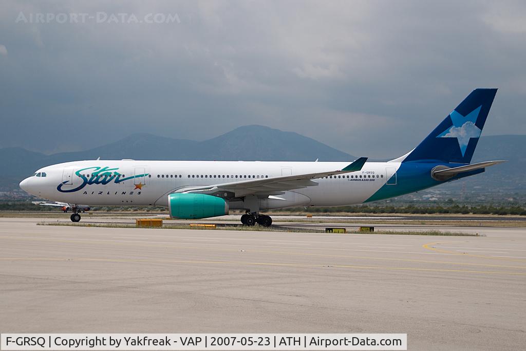F-GRSQ, 2002 Airbus A330-243 C/N 501, Star Airlines Airbus 330-200