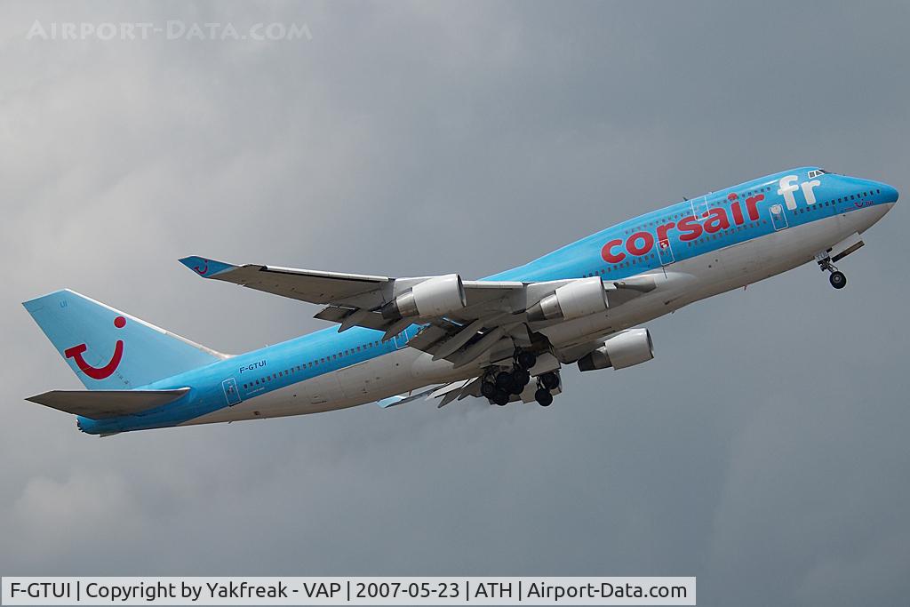 F-GTUI, 1992 Boeing 747-422 C/N 26875, Corsair Boeing 747-400