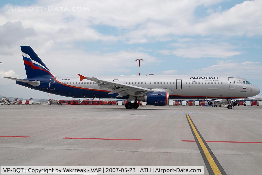VP-BQT, 2006 Airbus A321-211 C/N 2965, Aeroflot Airbus 321