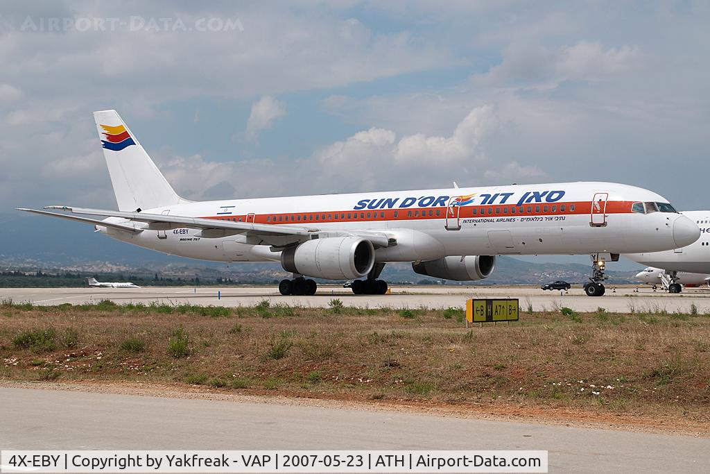 4X-EBY, 1988 Boeing 757-27B C/N 24137, Sun D'or Boeing 757-200