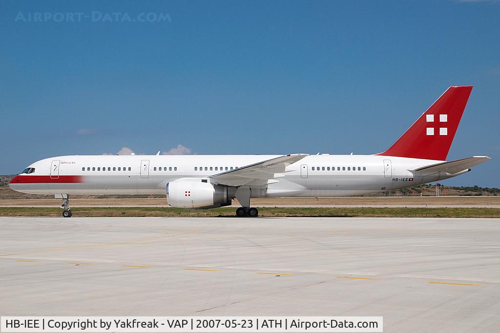HB-IEE, 1989 Boeing 757-23A C/N 24527, Privatair Boeing 757-200