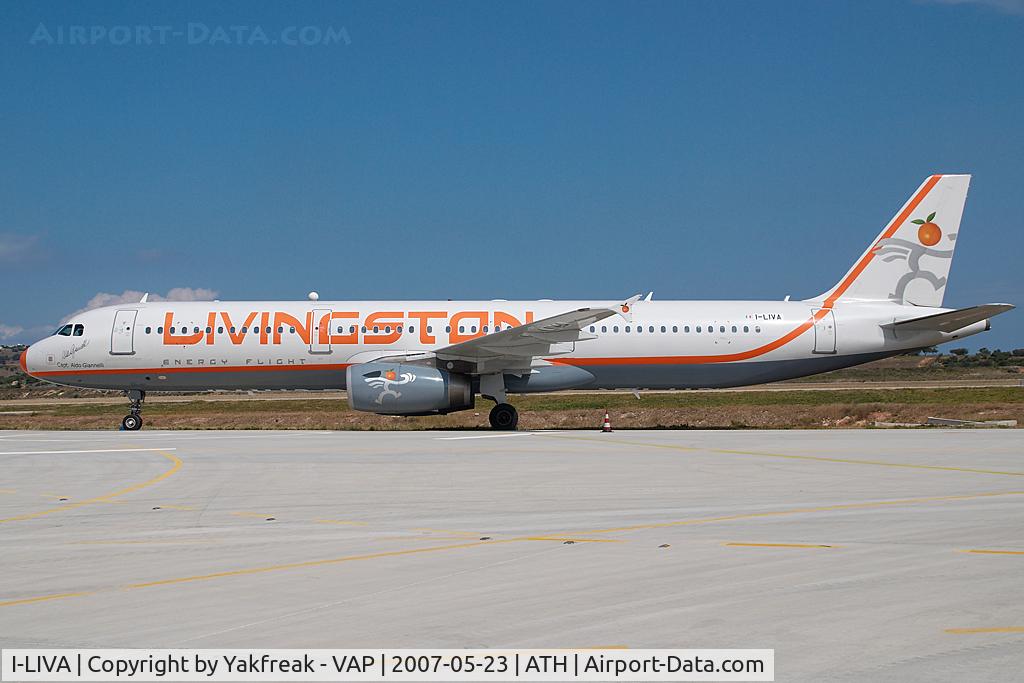 I-LIVA, 2003 Airbus A321-231 C/N 1950, Livingston AIrbus 321