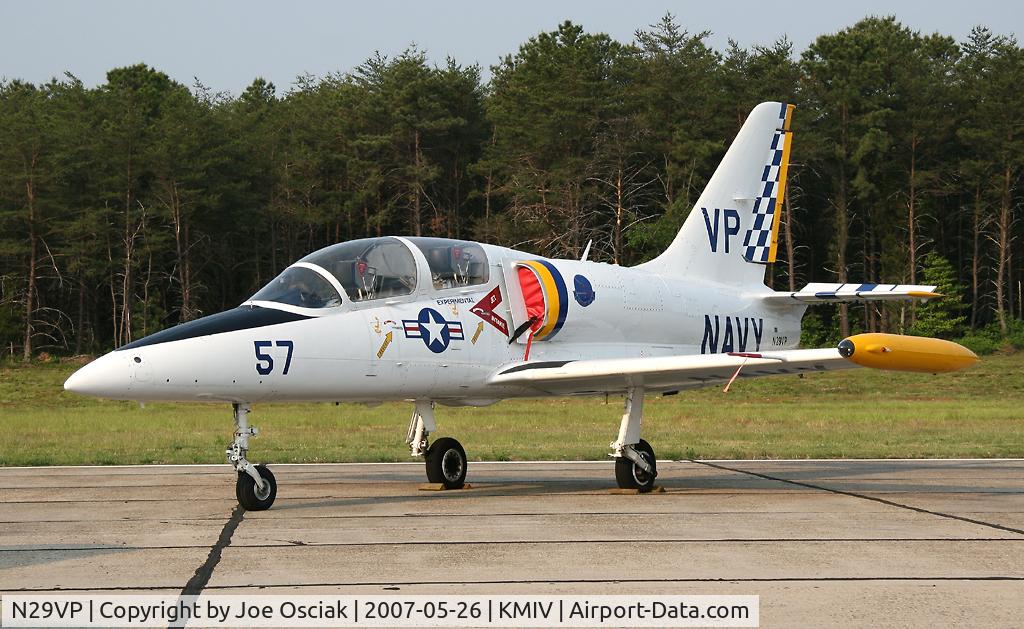 N29VP, 1980 Aero L-39C Albatros C/N 031623, At the 2007 Millville Airshow.