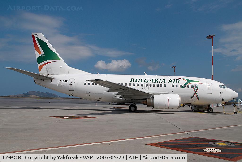 LZ-BOR, 1993 Boeing 737-548 C/N 25165, Bulgaria Air Boeing 737-500
