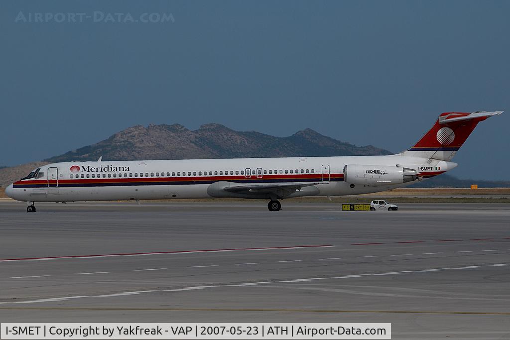 I-SMET, 1987 McDonnell Douglas MD-82 (DC-9-82) C/N 49531, Meridiana MD80
