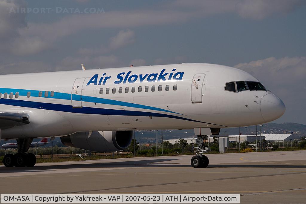OM-ASA, 1989 Boeing 757-236 C/N 24370, Air Slovakia Boeing 757-200