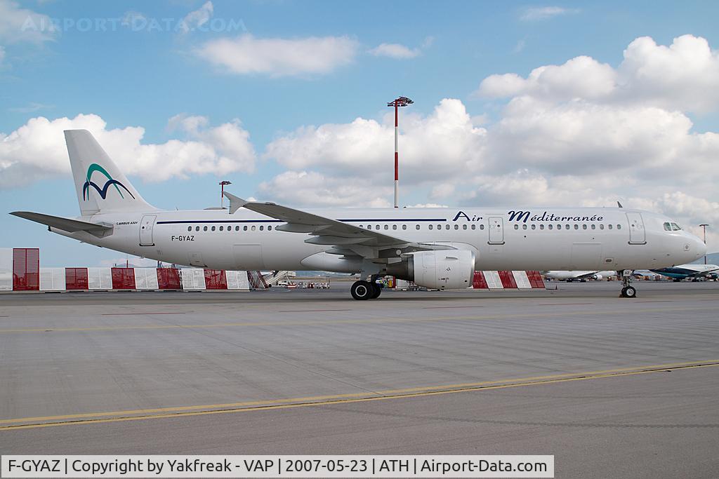F-GYAZ, 1994 Airbus A321-111 C/N 519, Air Mediteranee Airbus 321