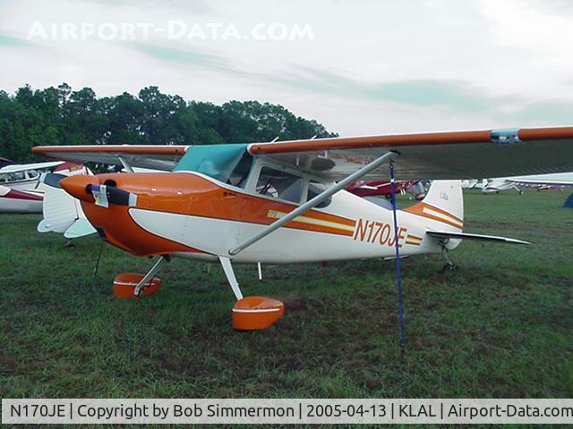 N170JE, 1953 Cessna 170B C/N 25501, Sun N Fun - Cont. IO-360