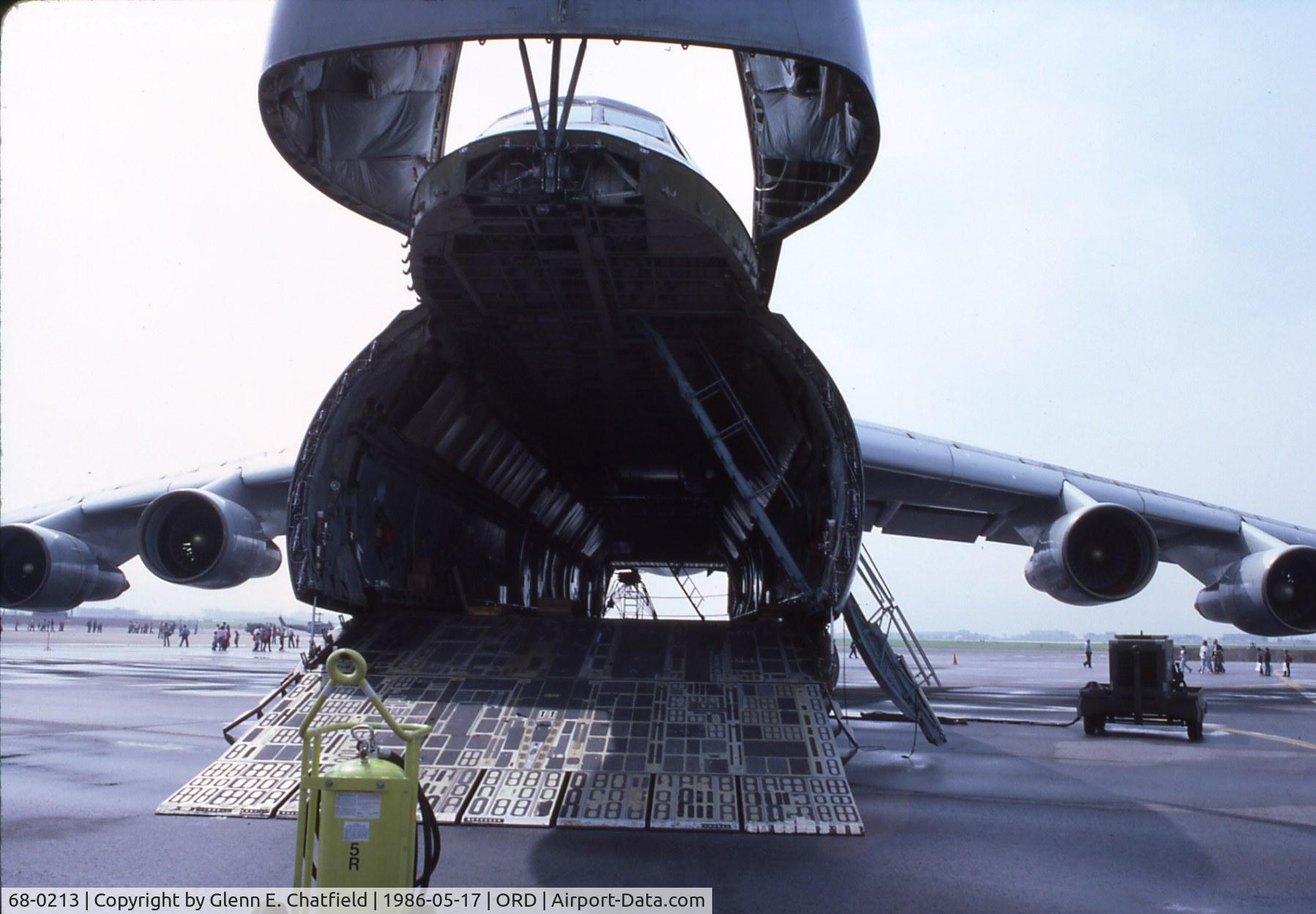 68-0213, 1968 Lockheed C-5A Galaxy C/N 500-0016, C-5A at the open house