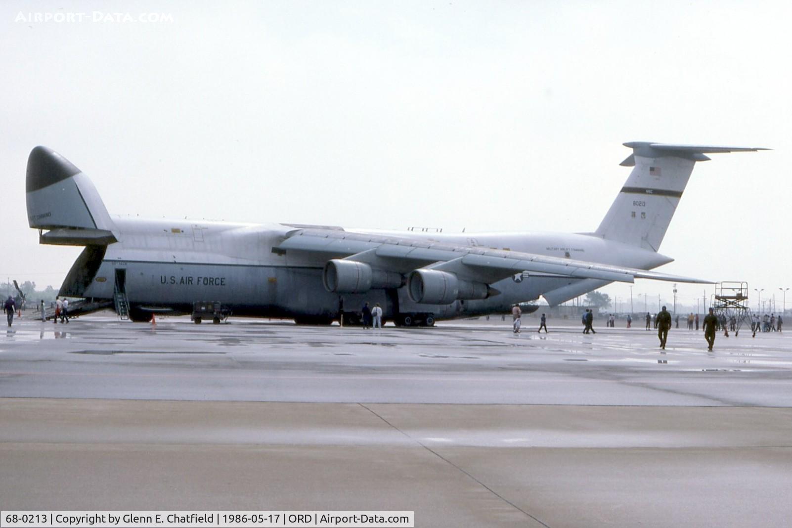 68-0213, 1968 Lockheed C-5A Galaxy C/N 500-0016, C-5A at the open house
