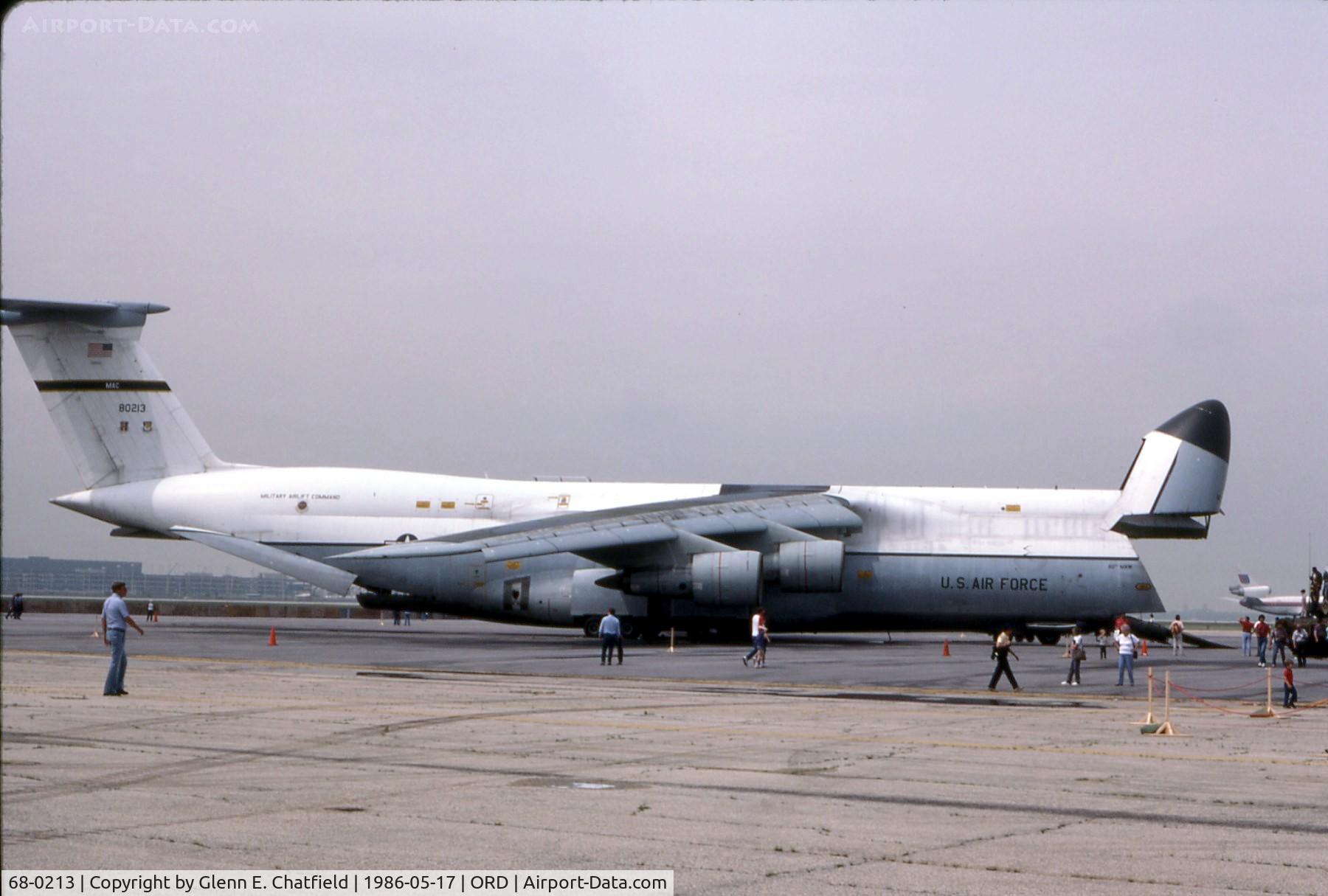 68-0213, 1968 Lockheed C-5A Galaxy C/N 500-0016, C-5A at the open house