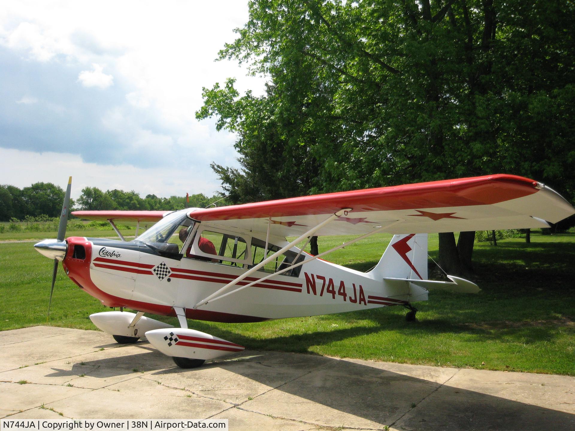 N744JA, 1968 Champion 7ECA Citabria C/N 615, N744JA