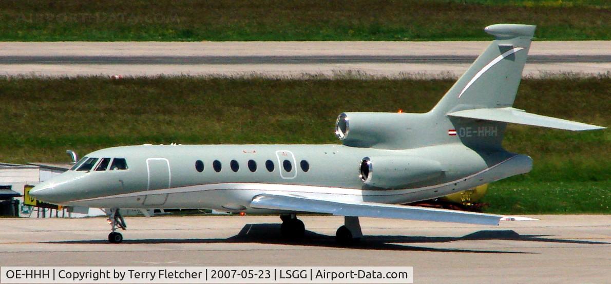 OE-HHH, 2000 Dassault Falcon 50EX C/N 297, Falcon 50EX
